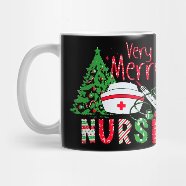 Very Merry Nurse Christmas by VisionDesigner